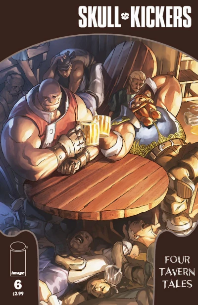 Cover of Four Tavern Tales - Blood Curse of the Amazombies; The Sklaag; Temple of Blech; The Cleavin'