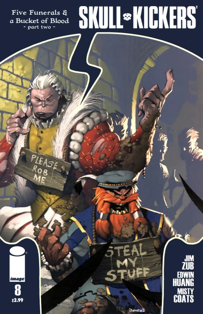 Cover of Five Funerals & a Bucket of Blood, Part 2