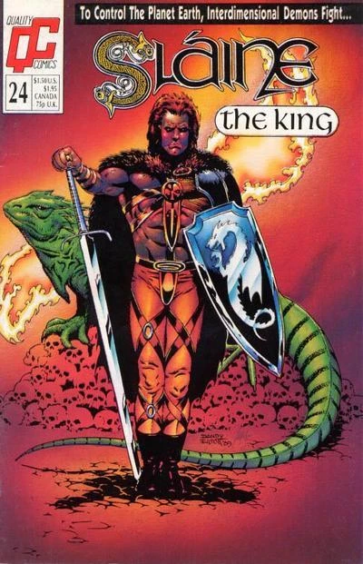 Cover of Slaine the King 24
