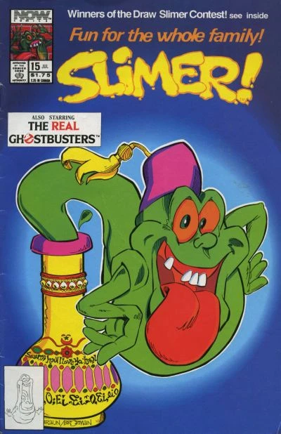 Cover of "Genie with the Light Green Slime"