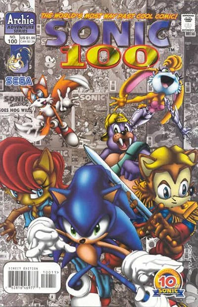 Cover of Sonic 100