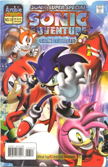 Cover of Sonic Adventure