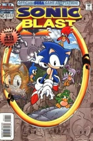 Cover of Sonic Blast; Bugged Bunnie; The T.U.F.F. Awards