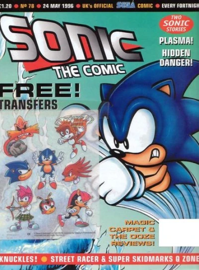 Cover of Sonic the Hedgehog- Plasma