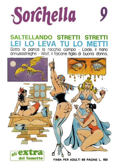 Cover of Saltellando stretti stretti lei lo leva tu lo metti