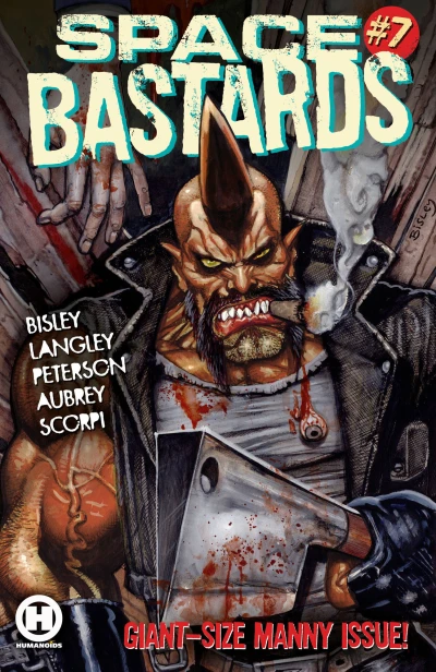 Cover of Part 1 - Manny Corns Space Bastard; Part 2 - Nobody Beats the Mannycorn