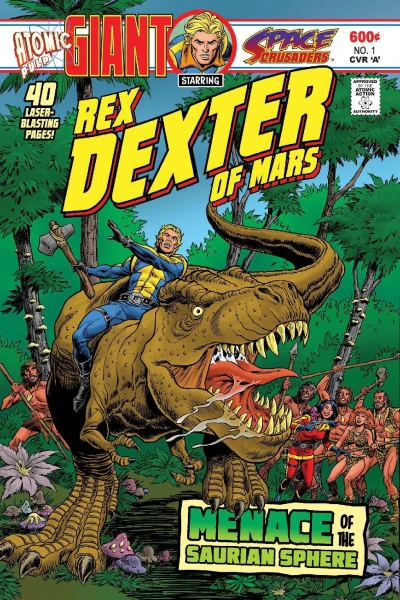Cover of Menace of the Saurian Sphere