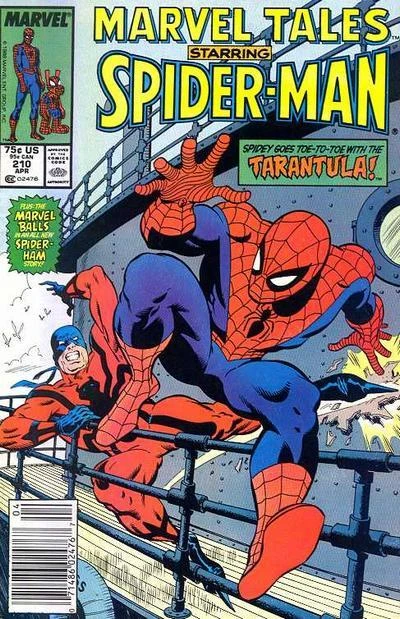 Cover of Spdey Goes Toe-To-Toe With The Tarantula!