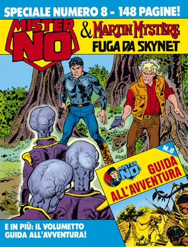 Cover of Mister No & Martin Mystère - Fuga da Skynet