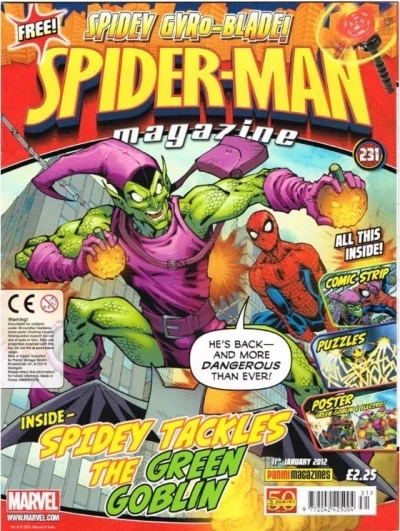 Cover of Spidey Tackles the Green Goblin