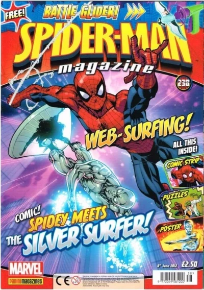 Cover of Spidey Meets the Silver Surfer