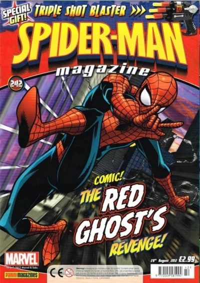 Cover of The Red Ghost's Revenge!