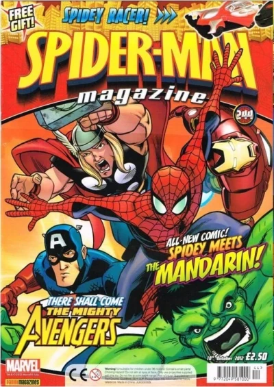 Cover of Spidey Meets The Mandarin!