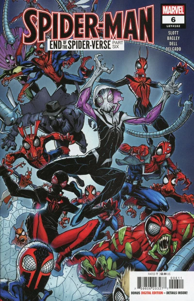 Cover of End of the Spider-Verse Part Six: The Once and Future Queen