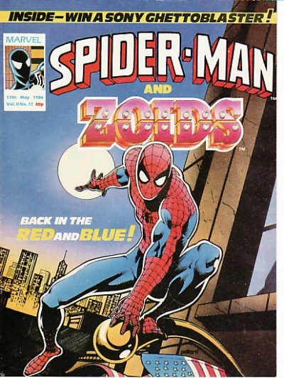 Cover of Spider-Man and Zoids 11
