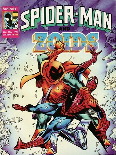 Cover of Spider-Man and Zoids 13