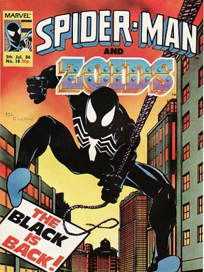 Cover of Spider-Man and Zoids 18