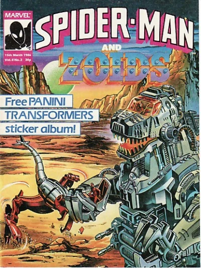 Cover of Spider-Man and Zoids 2