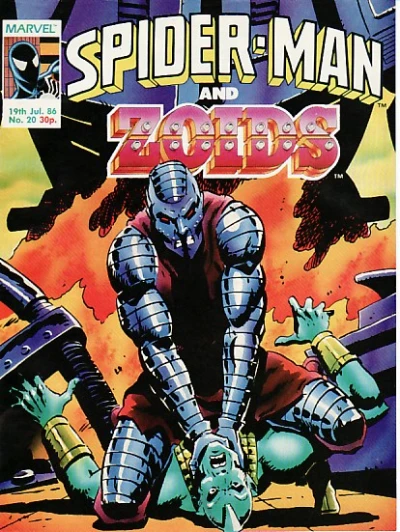 Cover of Spider-Man and Zoids 20