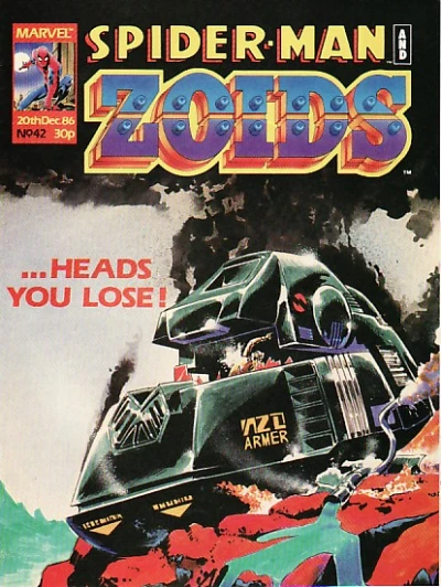 Cover of Spider-Man and Zoids 42