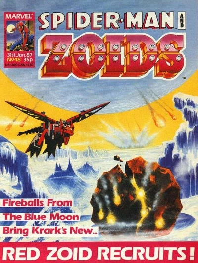 Cover of Spider-Man and Zoids 48