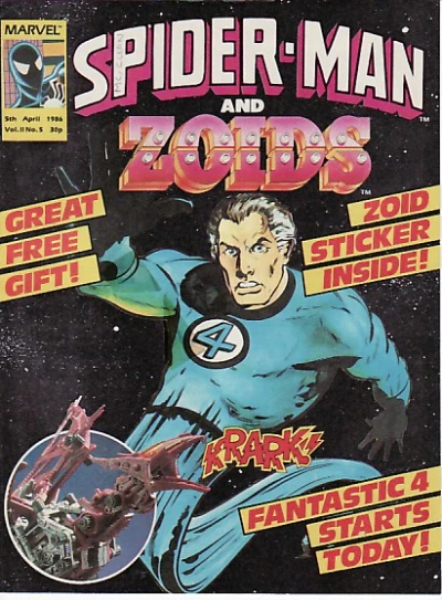 Cover of Spider-Man and Zoids 5