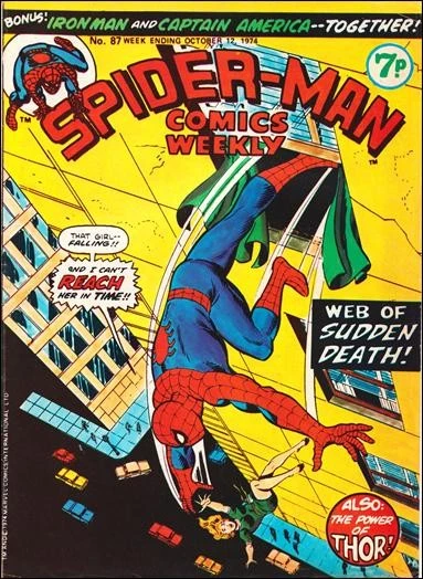 Cover of Web of Sudden Death!