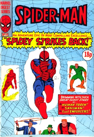 Cover of "Spidey Strikes Back!"
