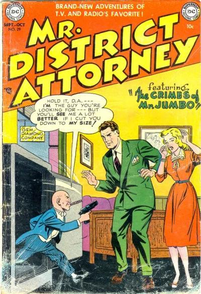 Cover of The Crimes of Mr. Jumbo