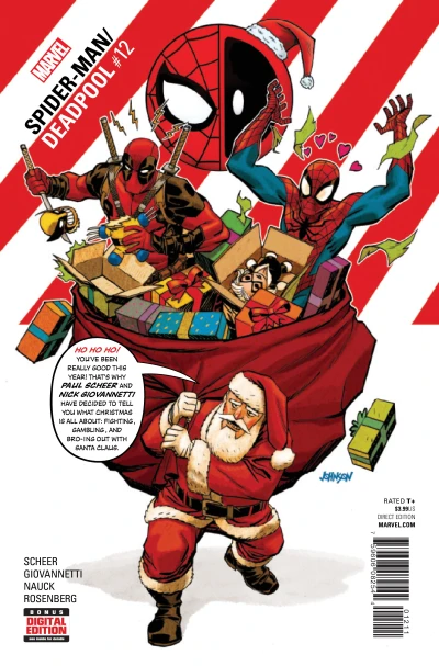 Cover of The Spider-Man/Deadpool Ho-Ho-Holiday Special!