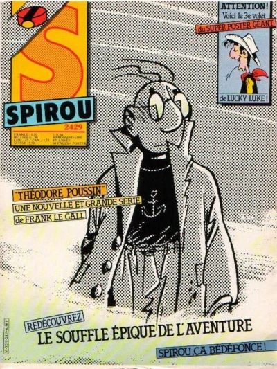 Cover of Redécouvrez le souffle épique de l'aventure. Spirou, ça bédéfonce !