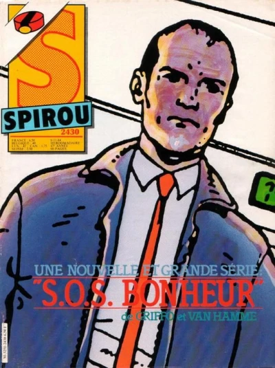 Cover of Une nouvelle et grande série "S.O.S. Bonheur" de Griffo et Van Hamme