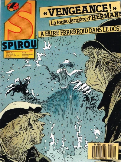 Cover of "Vengeance", la toute dernière d'Hermann, à faire frrrrroid dans le dos