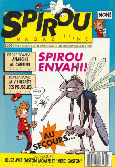 Cover of Spirou envahi !