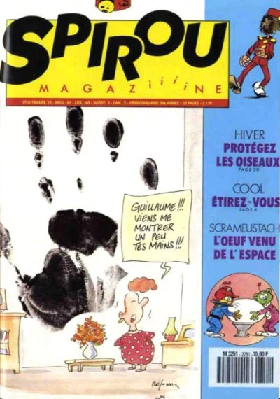 Cover of Scrameustache, l'oeuf venu de l'espace