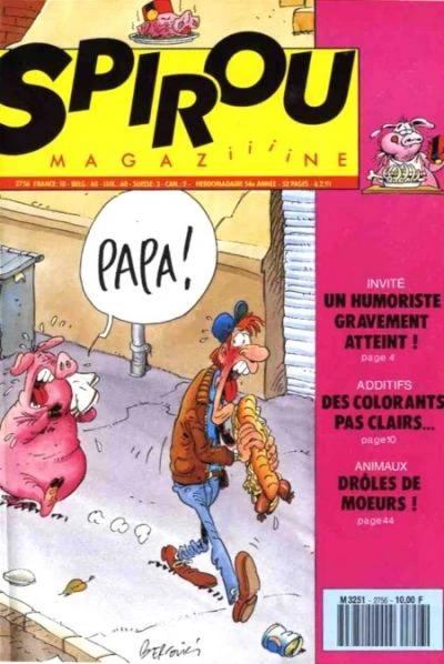 Cover of Un humoriste gravement atteint !