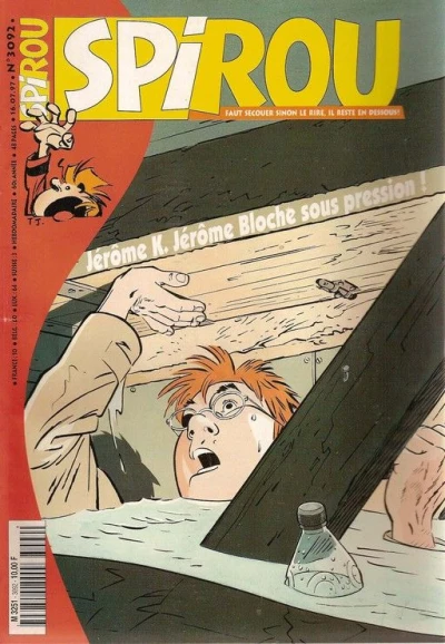 Cover of Jérôme K. Jérôme Bloche sous pression !