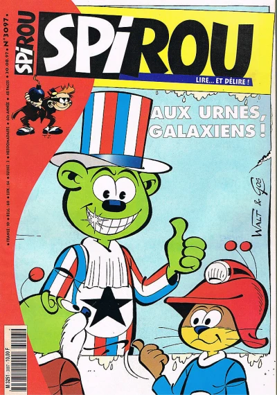 Cover of Aux urnes, Galaxiens !