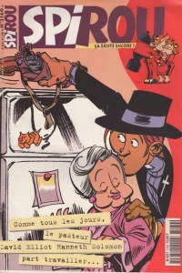 Comme tous les jours, le paster David Elliot Hanneth Solomon part travailler...