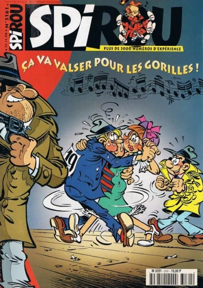 Cover of Ca va valser pour les gorilles !