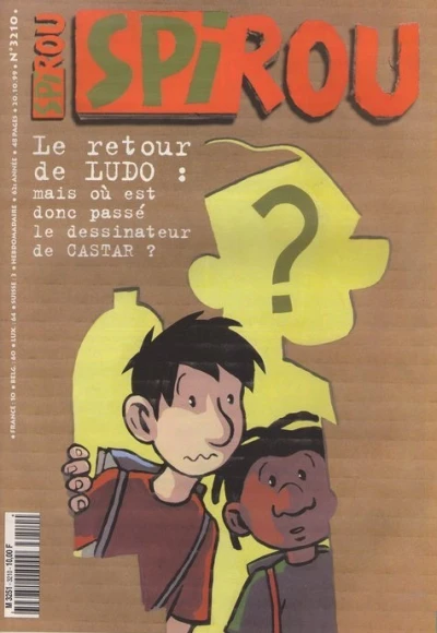 Cover of Le retour de Ludo : Mais où est donc passé le dessinateur de CASTAR ?