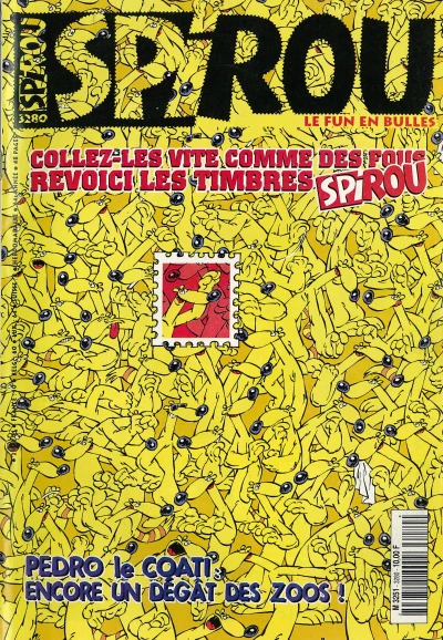 Cover of Pedro le Coati, encore un dégât des zoos !