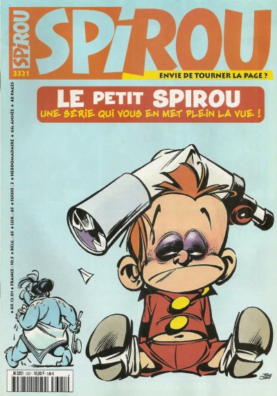 Cover of Le Petit Spirou : une série qui vous en met plein la vue !