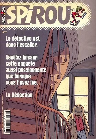 Cover of Le détective est dans l’escalier.