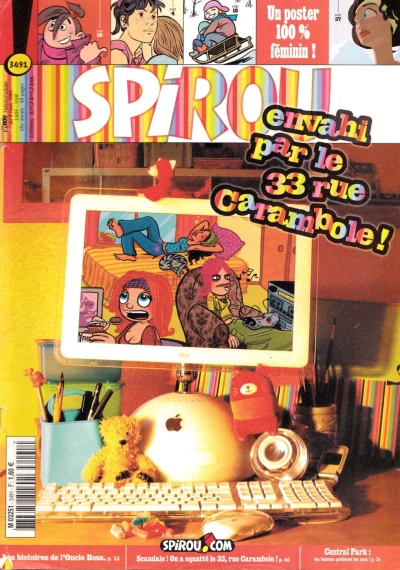 Cover of envahi par le 33 rue Carambole !