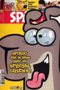 Spirou fait le beau pour un Spécial Chiens !