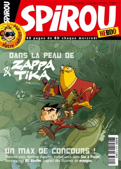 Cover of Dans la peau de Zappa & Tika