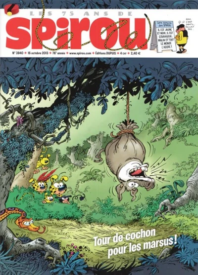 Cover of Tour de cochon pour les marsus !