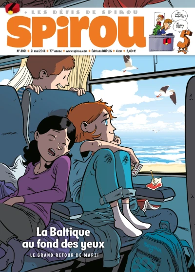 Cover of La Baltique au fond des yeux, le retour de Marzi