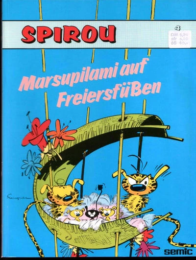 Cover of Marsupilami auf Freiersfüßen